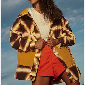 NWT Free People FP Movement Singin' In The Rain Packable Jacket size XS